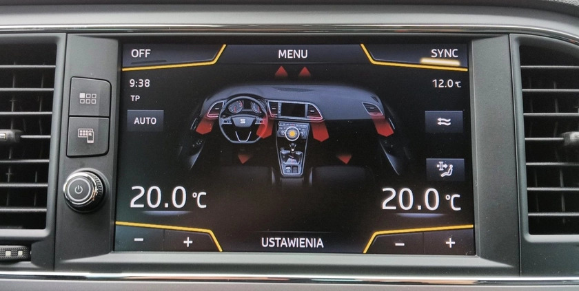 Seat Leon cena 69900 przebieg: 84818, rok produkcji 2018 z Poznań małe 562